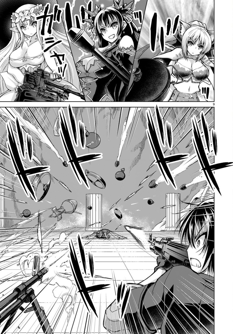 Gunota Ga Mahou Sekai Ni Tensei Shitara Gendai Heiki De Guntai Harem O Tsukucchaimashita 79 9