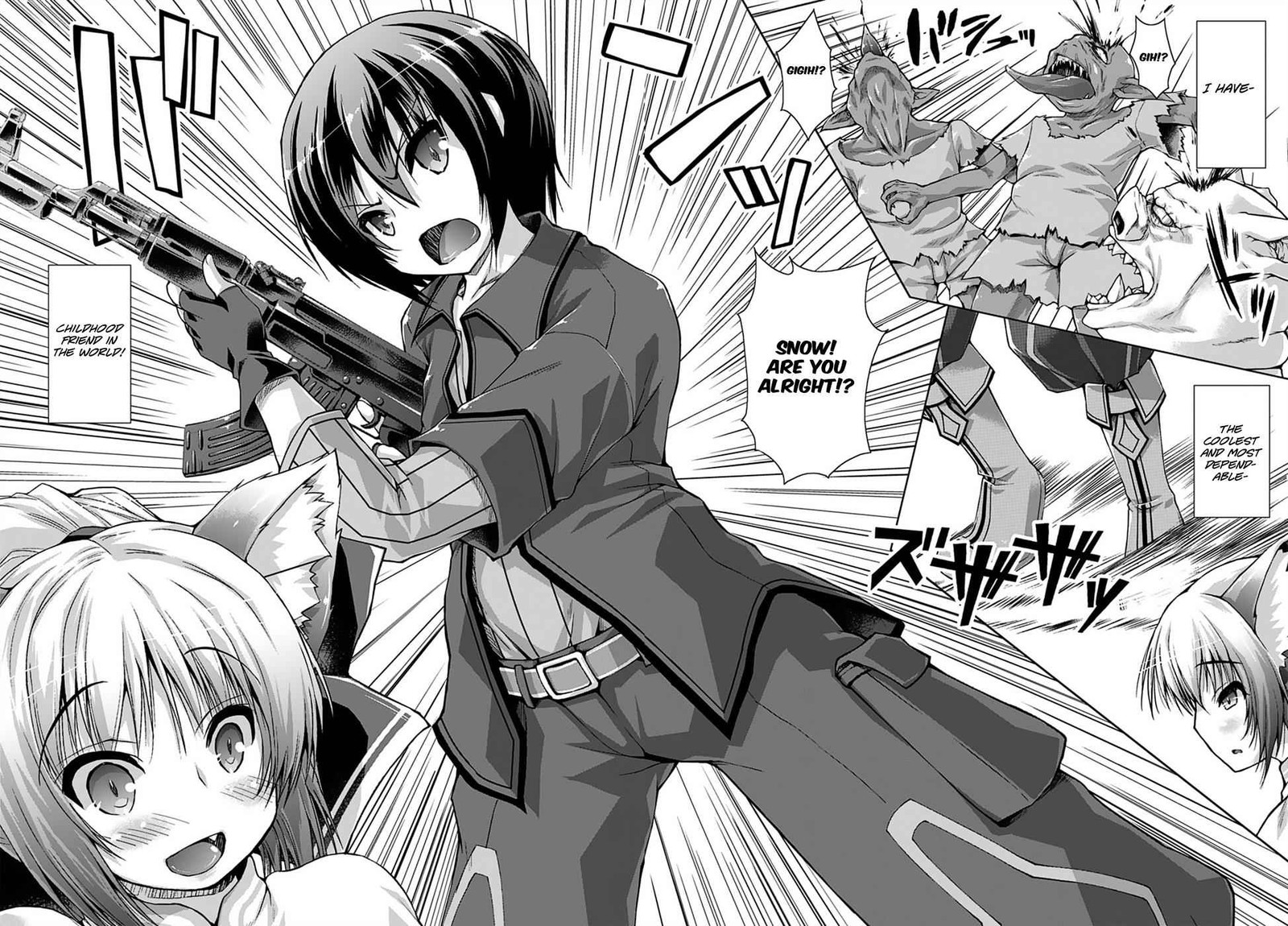 Gunota Ga Mahou Sekai Ni Tensei Shitara Gendai Heiki De Guntai Harem O Tsukucchaimashita 8 23