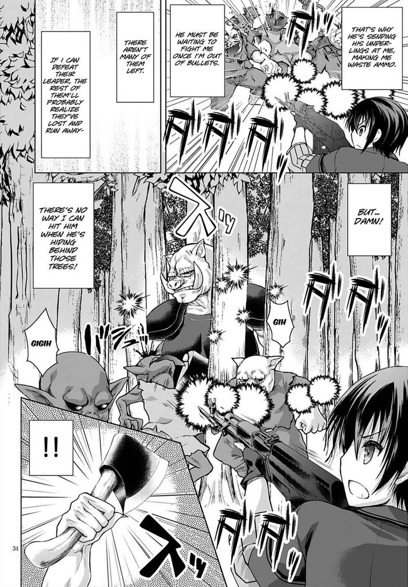 Gunota Ga Mahou Sekai Ni Tensei Shitara Gendai Heiki De Guntai Harem O Tsukucchaimashita 8 37