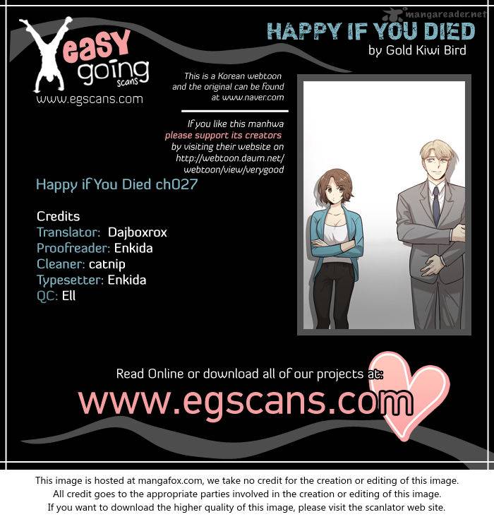 Happy If You Died 27 1