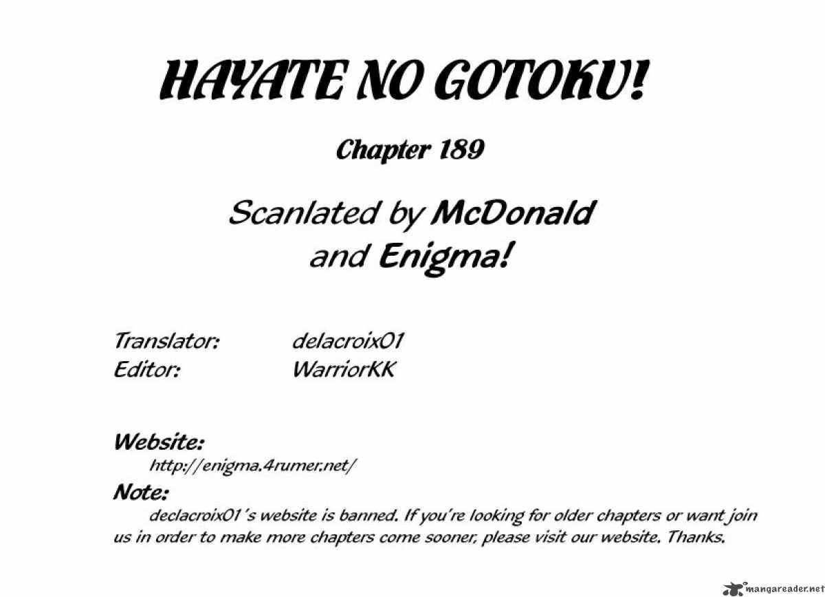 Hayate The Combat Butler 189 17