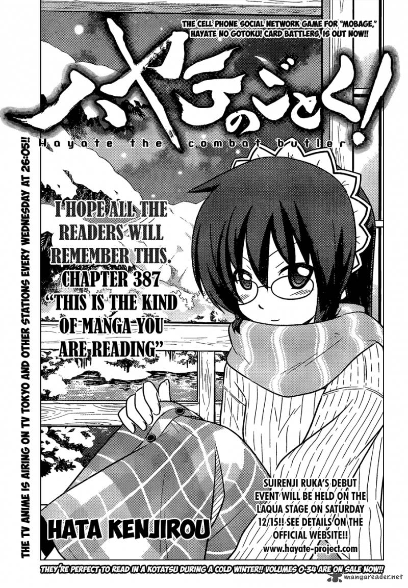 Hayate The Combat Butler 387 2