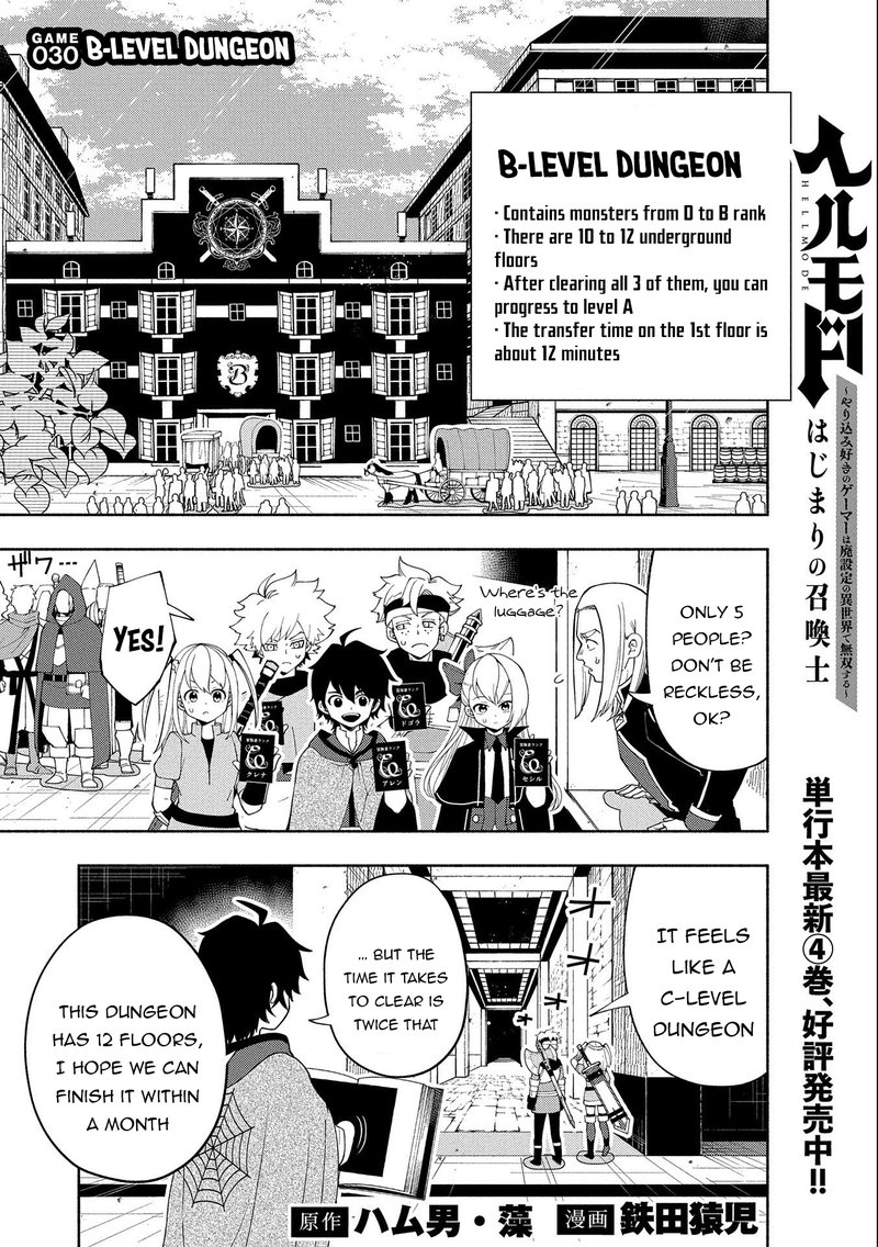 Hell Mode Yarikomi Suki No Gamer Wa Hai Settei No Isekai De Musou Suru 30 1