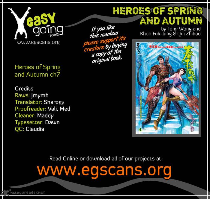 Heroes Of The Spring And Autumn 7 2