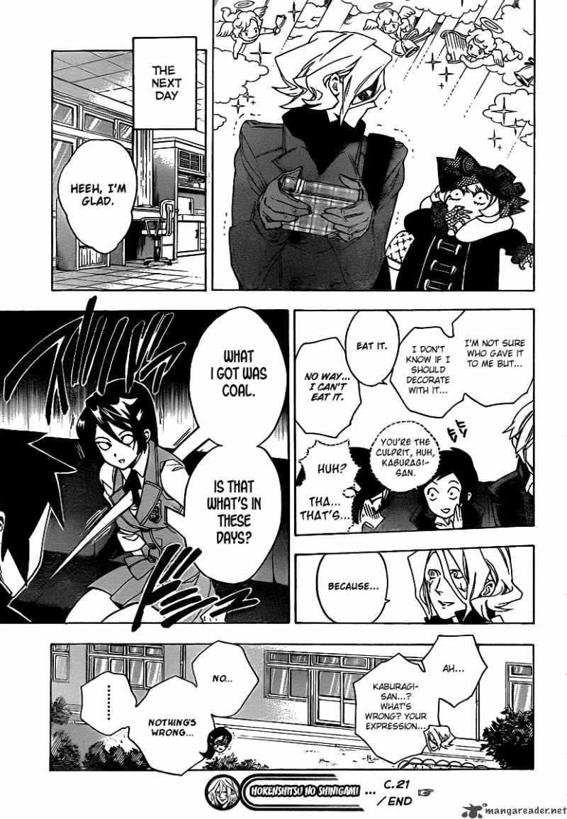 Hokenshitsu No Shinigami 21 20