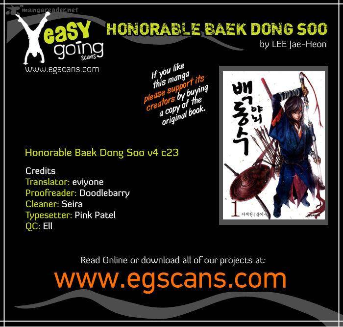 Honorable Baek Dong Soo 23 1