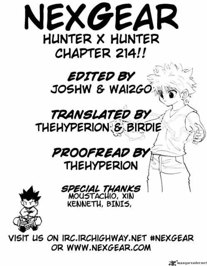 Hunter X Hunter 214 1