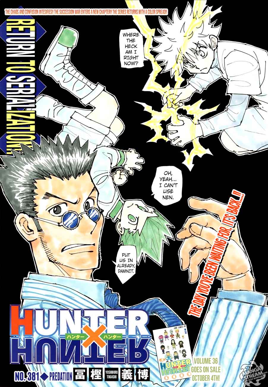 Hunter X Hunter 381 1