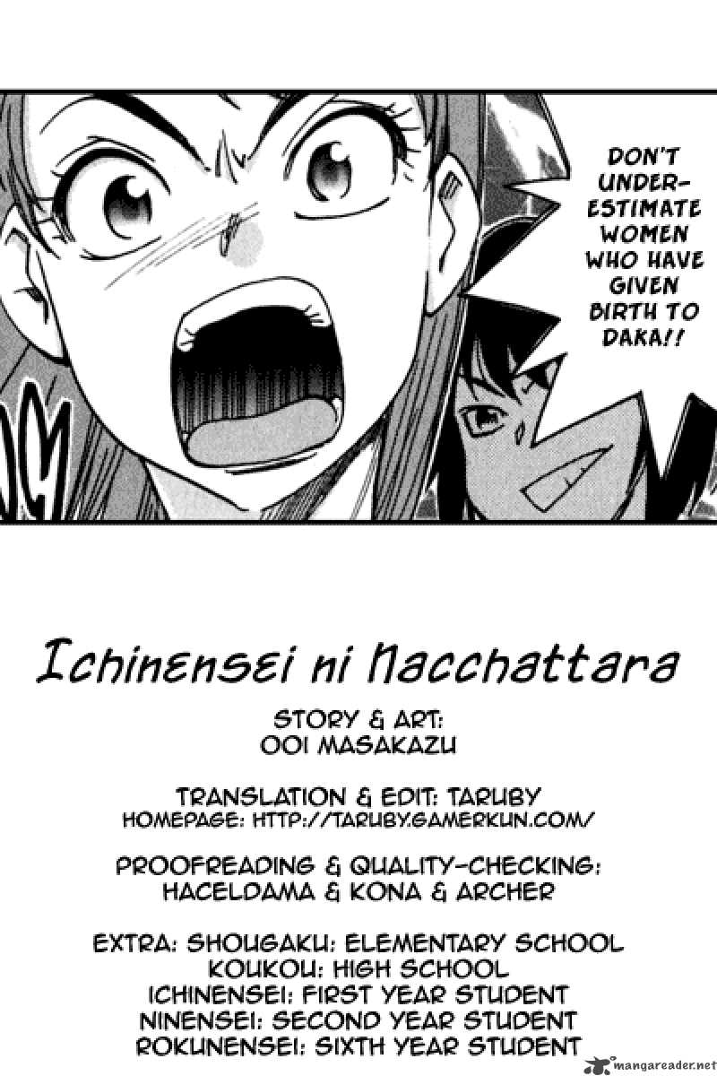 Ichinensei Ni Nacchattara 26 1