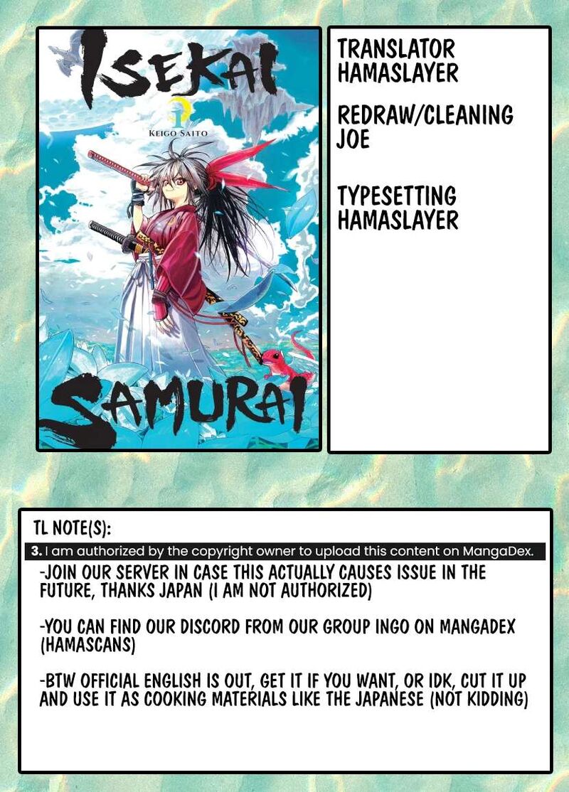 Isekai Samurai 36 1