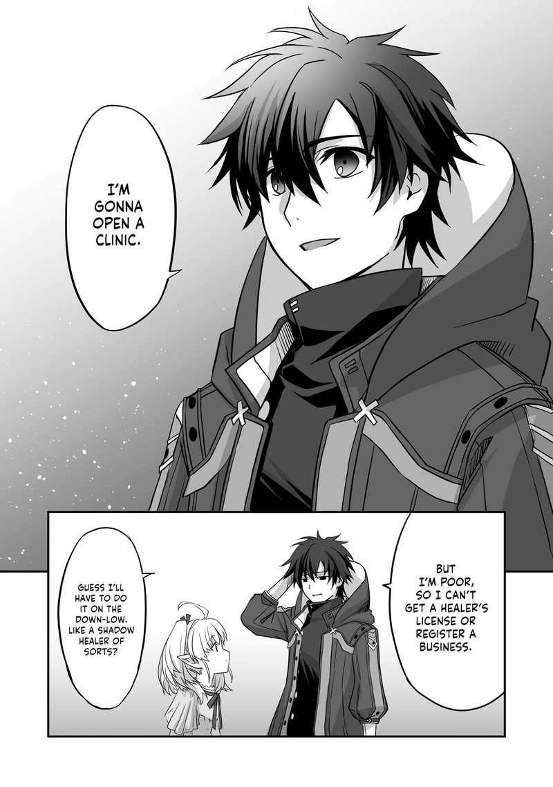 Isshun De Chiryou Shiteita No Ni Yakudatazu To Tsuihousareta Tensai Chiyushi Yami Healer To Shite Tanoshiku Ikiru 1 32