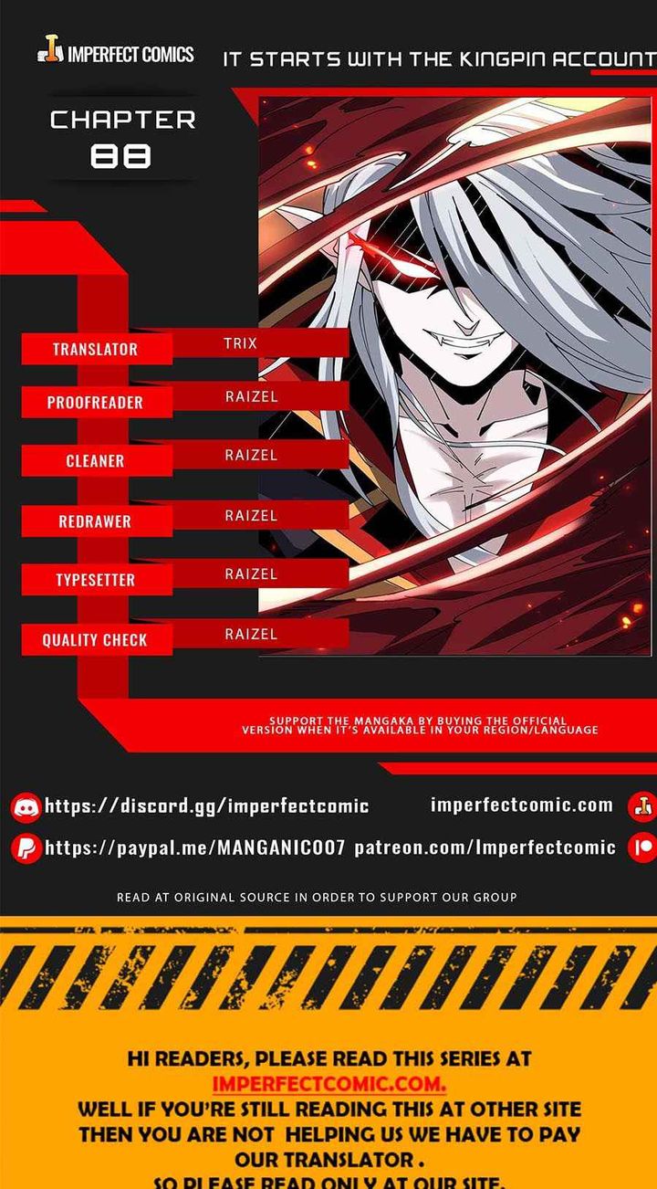 It Starts With A Kingpin Account 88 1