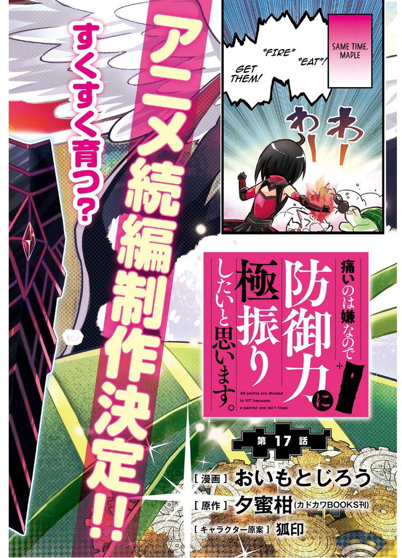 Itai No Wa Iya Na No De Bougyoryoku Ni Kyokufuri Shitai To Omoimasu 17 2
