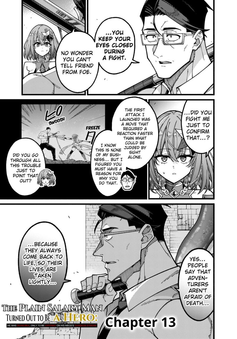 Jimi Na Ojisan Jitsu Wa Eiyu Deshita Jikaku Ga Nai Mama Muso Shitetara Mei No Dungeon Haishin De Sarasareteta You Desu 13 1
