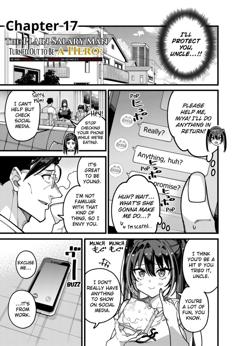 Jimi Na Ojisan Jitsu Wa Eiyu Deshita Jikaku Ga Nai Mama Muso Shitetara Mei No Dungeon Haishin De Sarasareteta You Desu 17 1