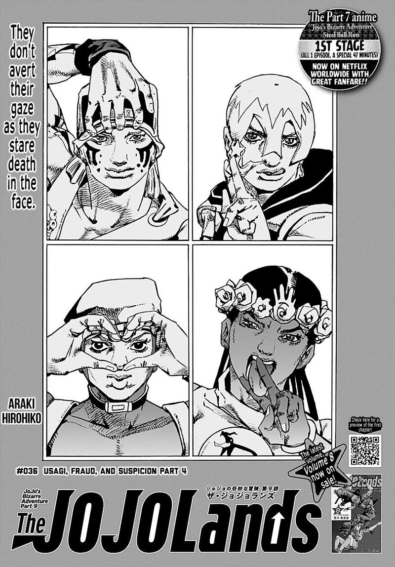 Jojo No Kimyou Na Bouken Part 9 The Jojolands 36 1