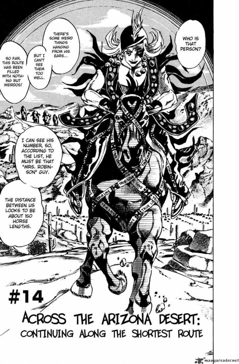 Jojos Bizarre Adventure Steel Ball Run 14 1