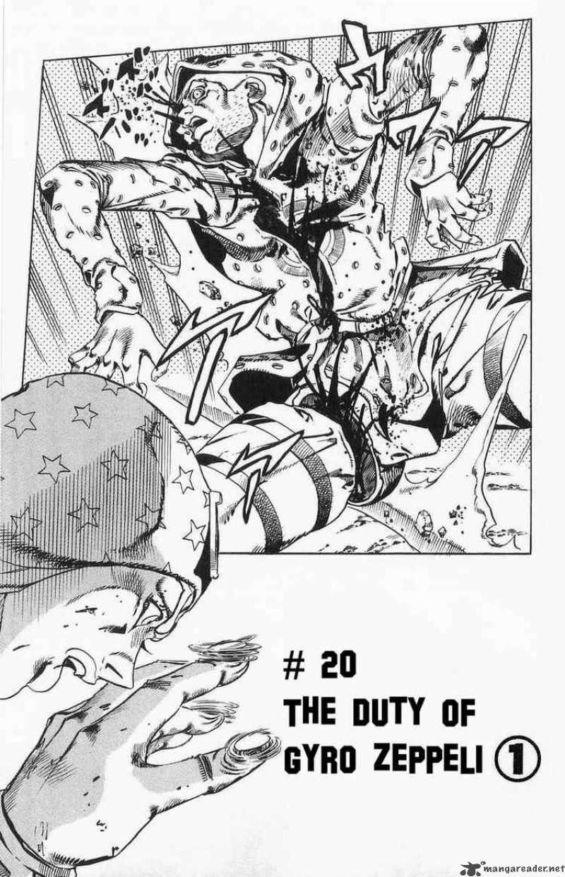 Jojos Bizarre Adventure Steel Ball Run 20 1