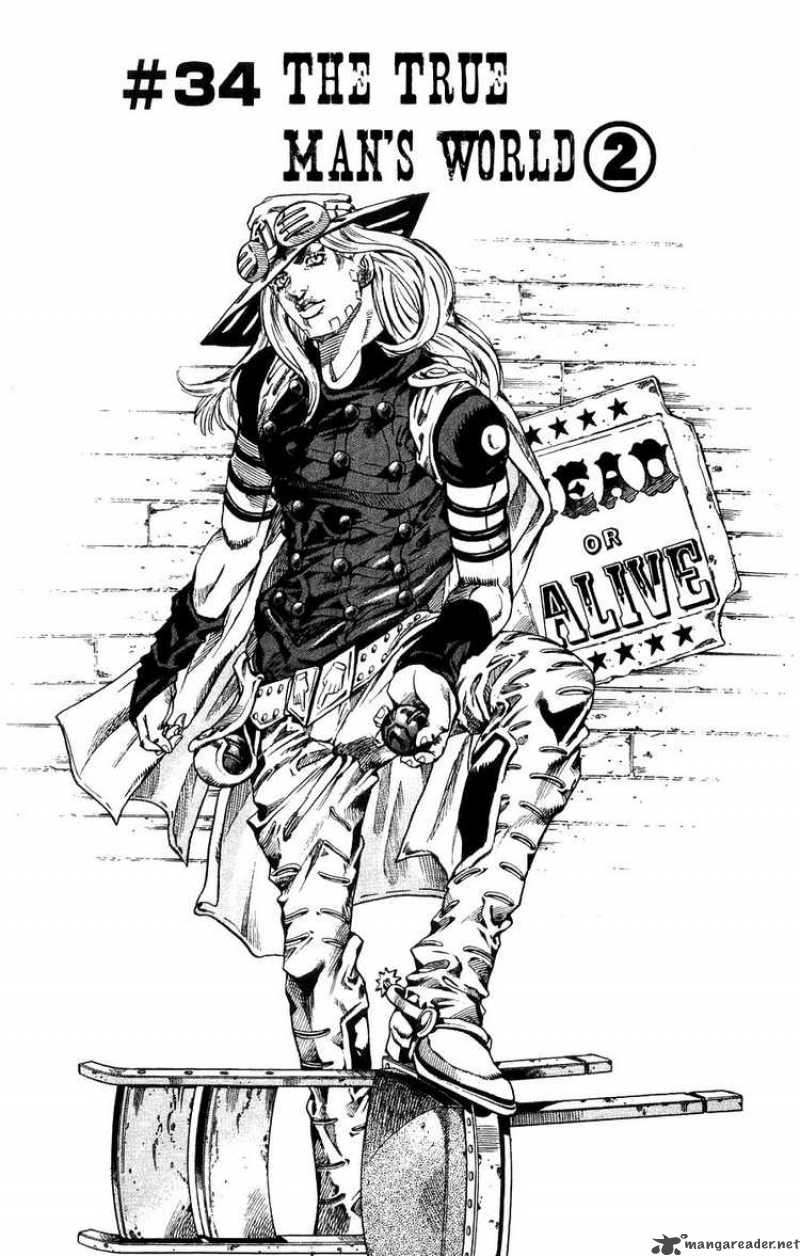 Jojos Bizarre Adventure Steel Ball Run 34 5