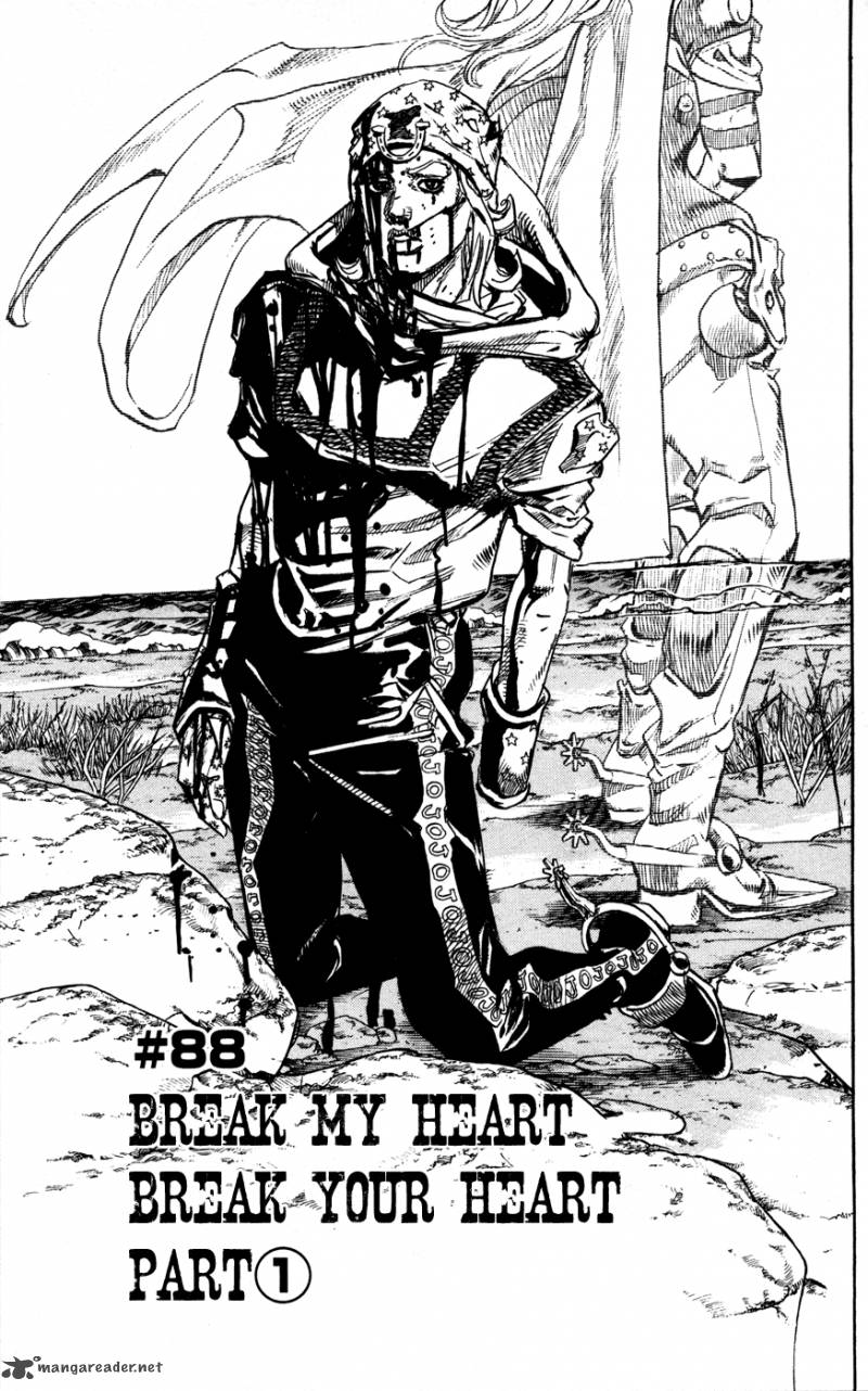 Jojos Bizarre Adventure Steel Ball Run 88 1