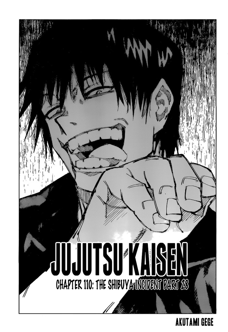 Jujutsu Kaisen 110 1