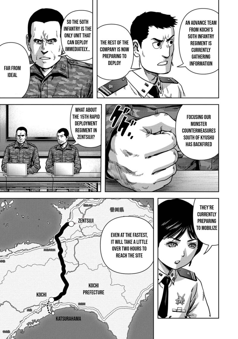 Kaijuu Jieitai Task Force For Paranormal Disaster Management 32 24