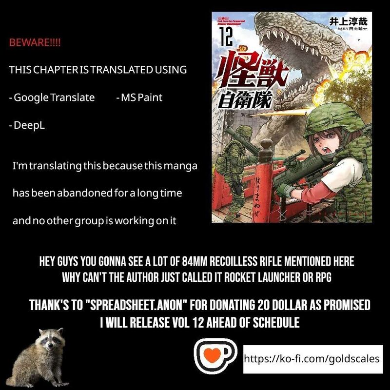 Kaijuu Jieitai Task Force For Paranormal Disaster Management 34 1