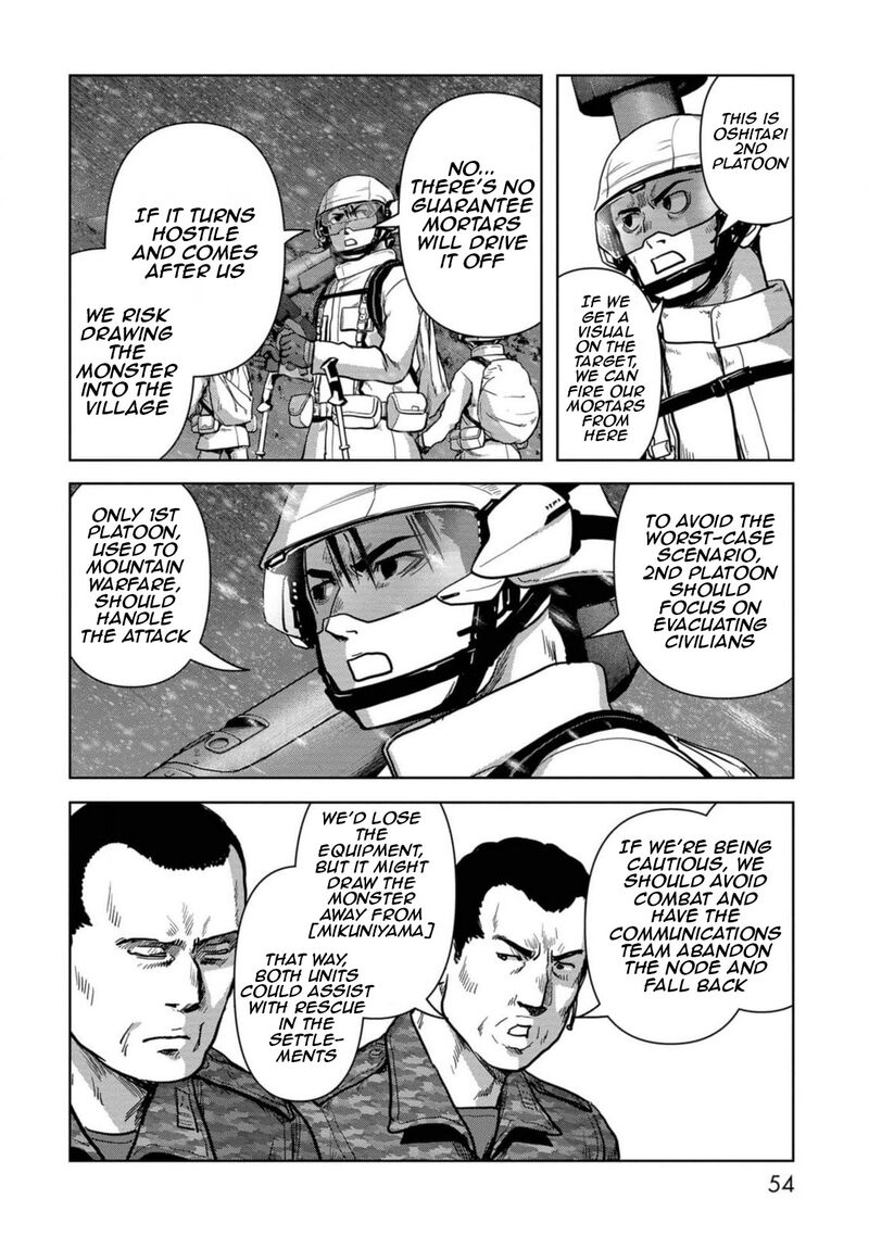 Kaijuu Jieitai Task Force For Paranormal Disaster Management 52 54