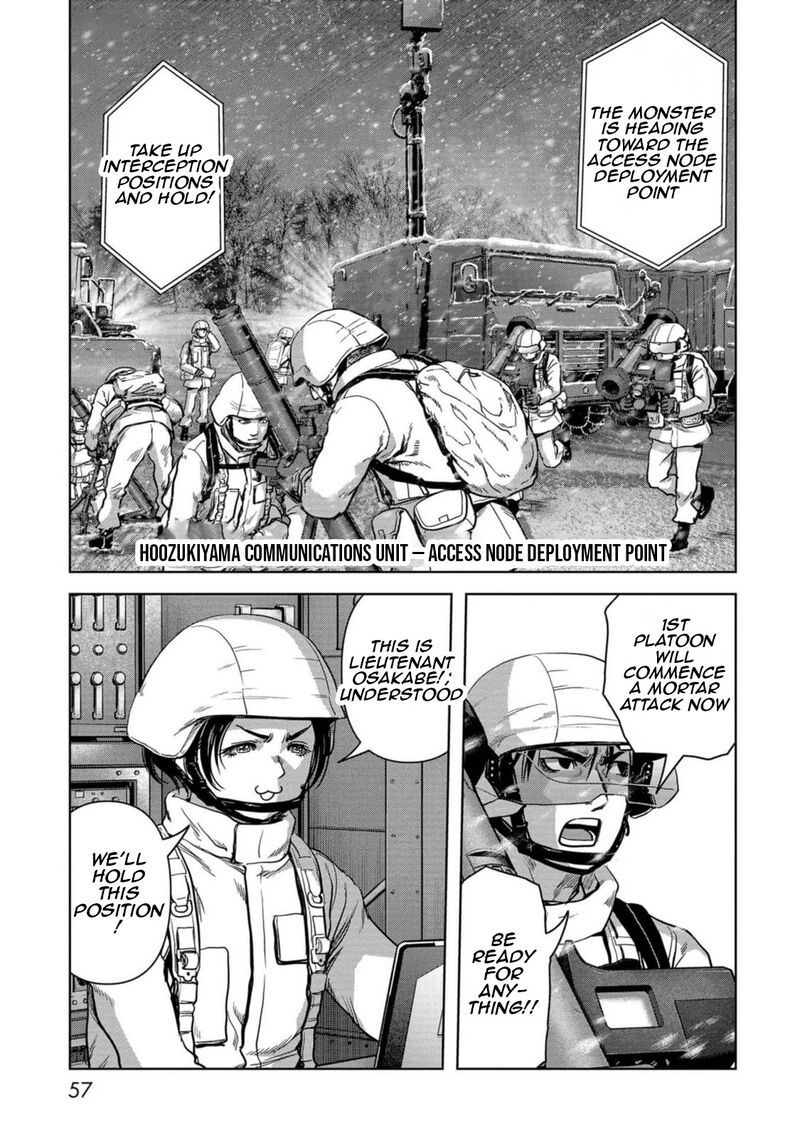 Kaijuu Jieitai Task Force For Paranormal Disaster Management 52 57