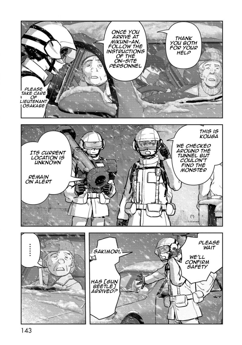 Kaijuu Jieitai Task Force For Paranormal Disaster Management 53 62