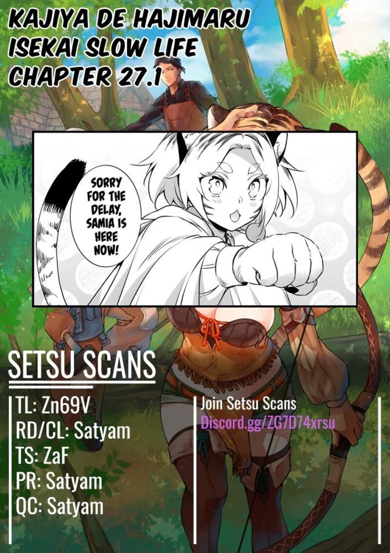 Kajiya De Hajimeru Isekai Slow Life 27 1