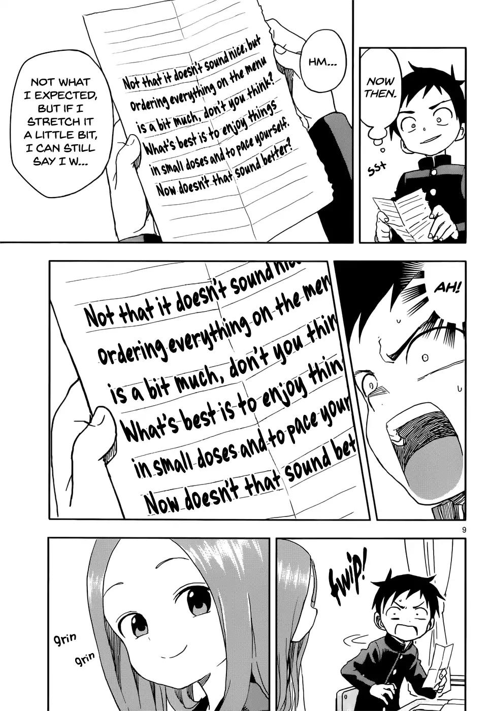 Karakai Jouzu No Takagi San 84 9