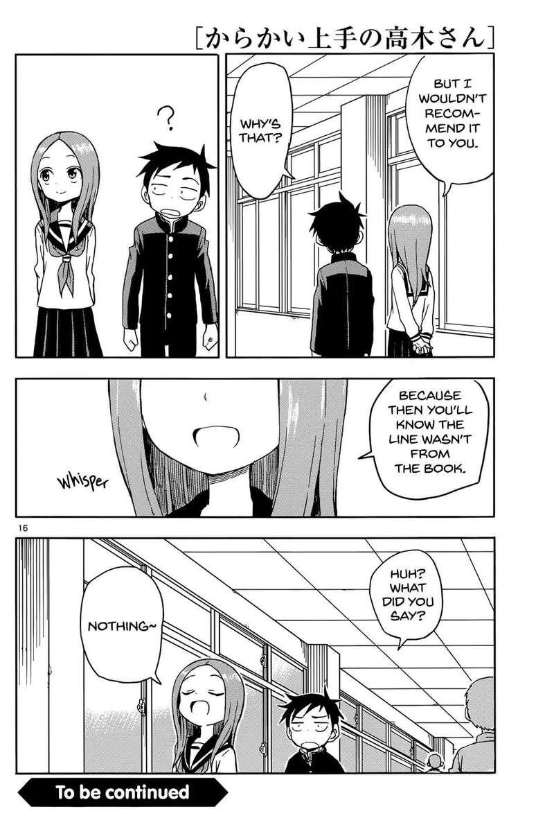 Karakai Jouzu No Takagi San 94 16