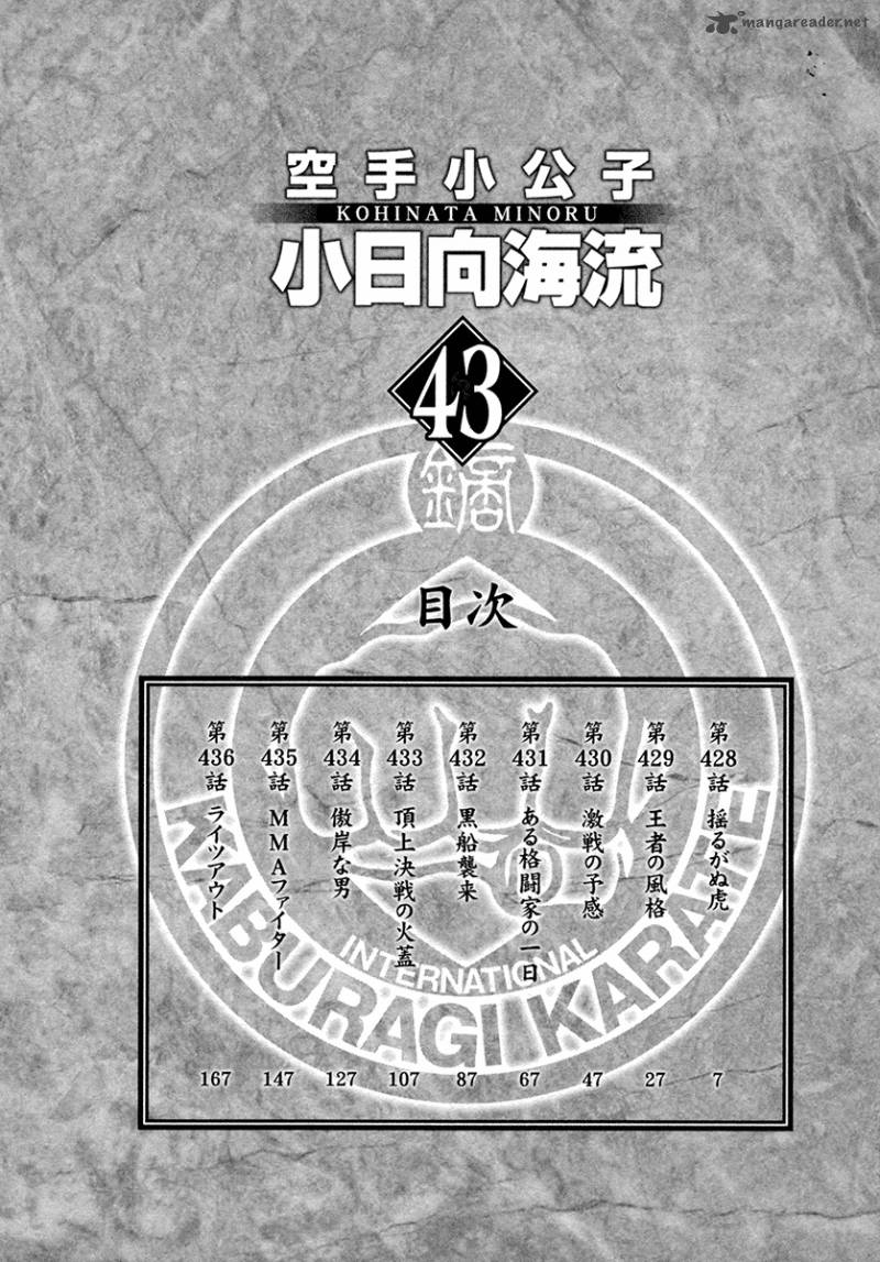 Karate Shoukoushi Kohinata Minoru 428 7