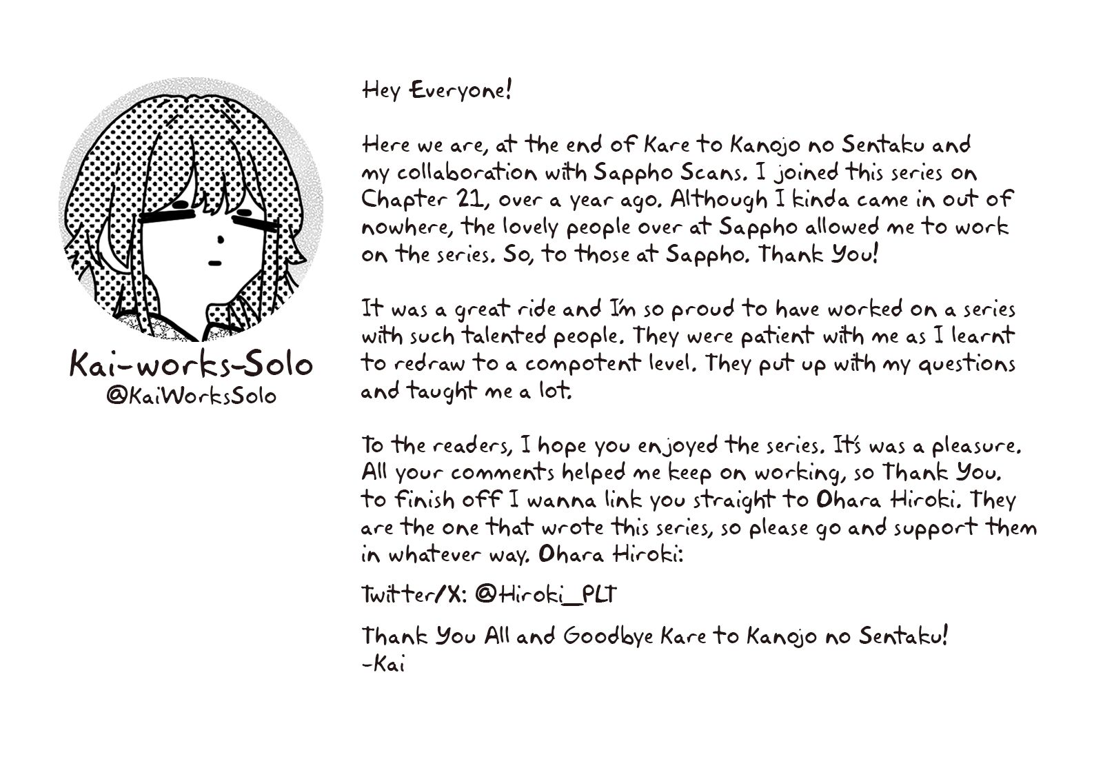 Kare To Kanojo No Sentaku 28 29