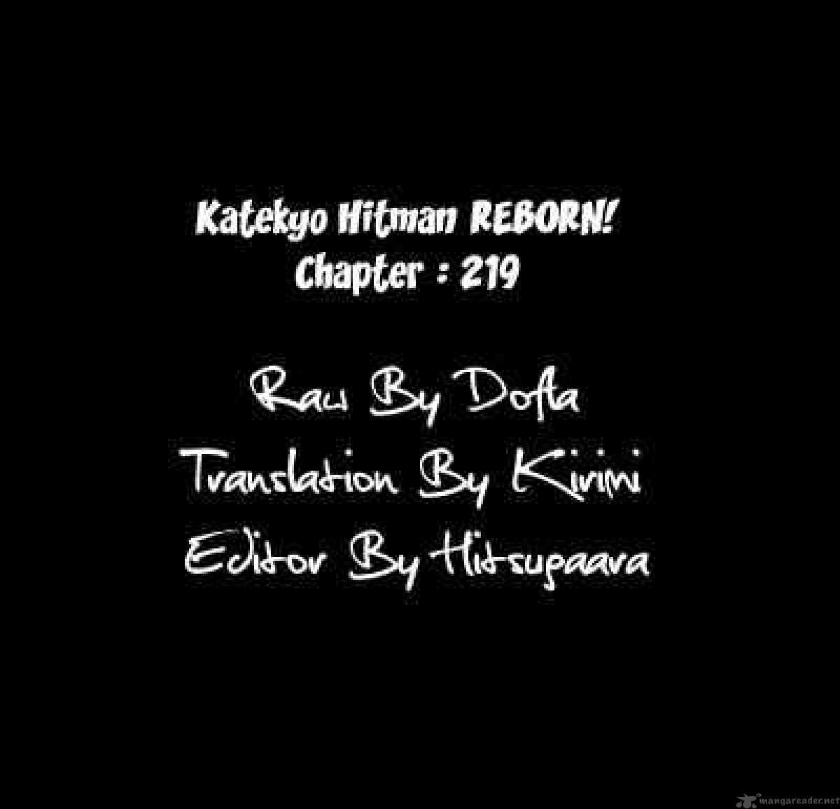 Katekyo Hitman Reborn 219 17