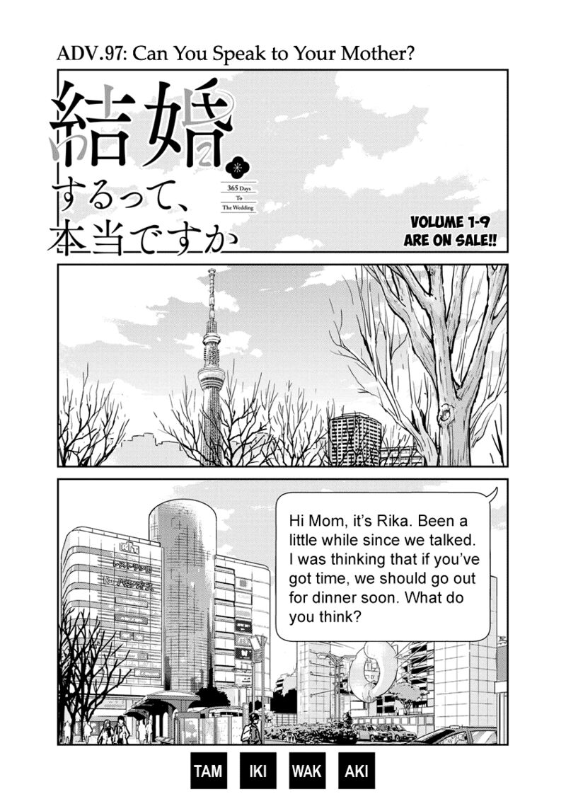 Kekkon Surutte Hontou Desu Ka 365 Days To The Wedding 97 1