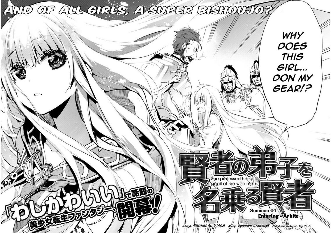 Kenja No Deshi Wo Nanoru Kenja 1 8