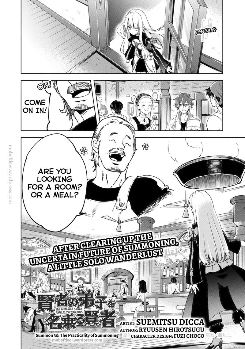 Kenja No Deshi Wo Nanoru Kenja 30 2