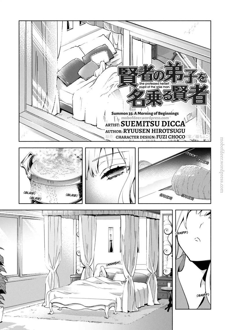 Kenja No Deshi Wo Nanoru Kenja 35 1