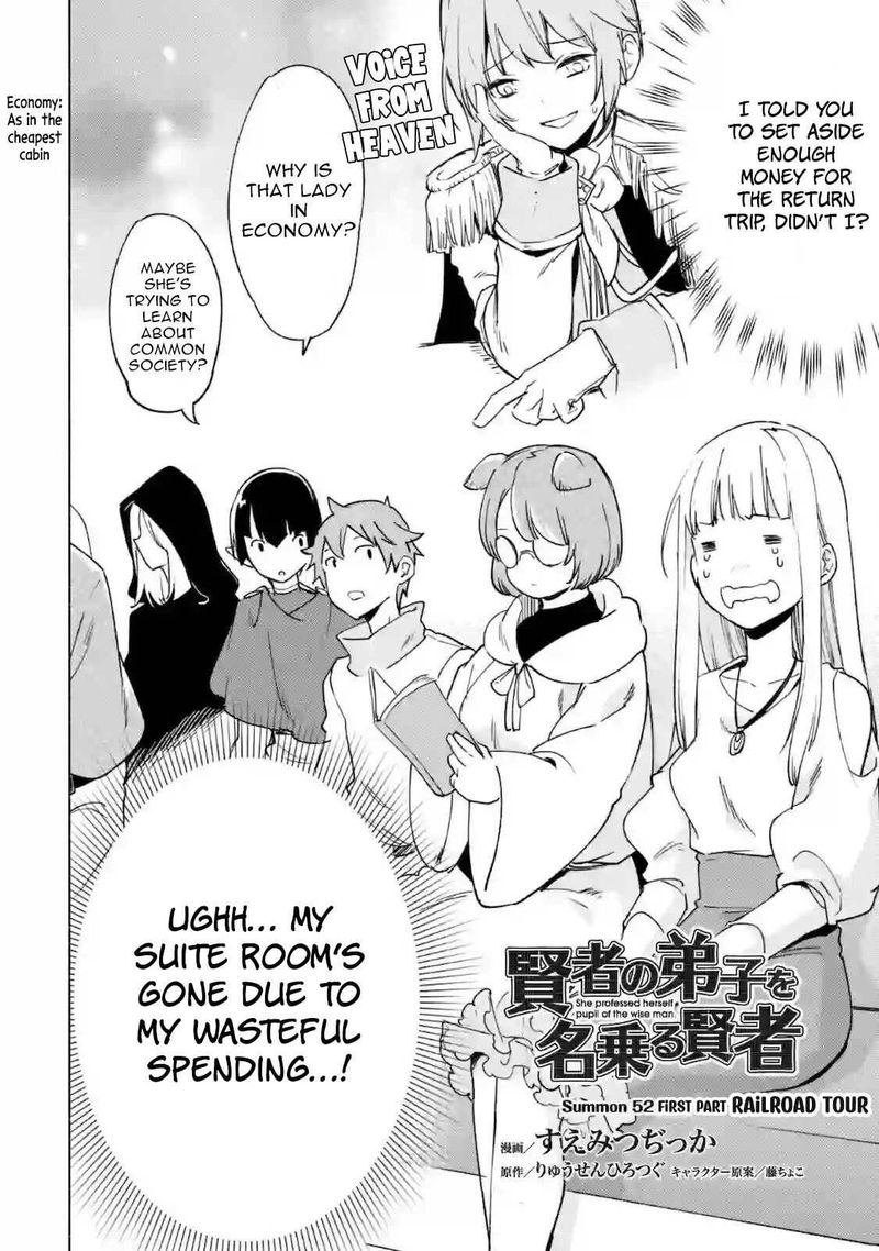 Kenja No Deshi Wo Nanoru Kenja 52 3