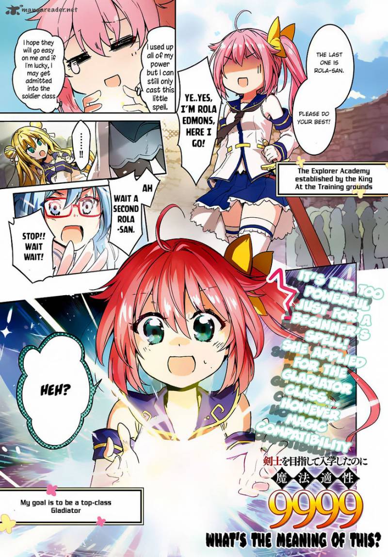 Kenshi O Mezashite Nyugaku Shitanoni Maho Tekisei 9999 Nandesukedo 1 2