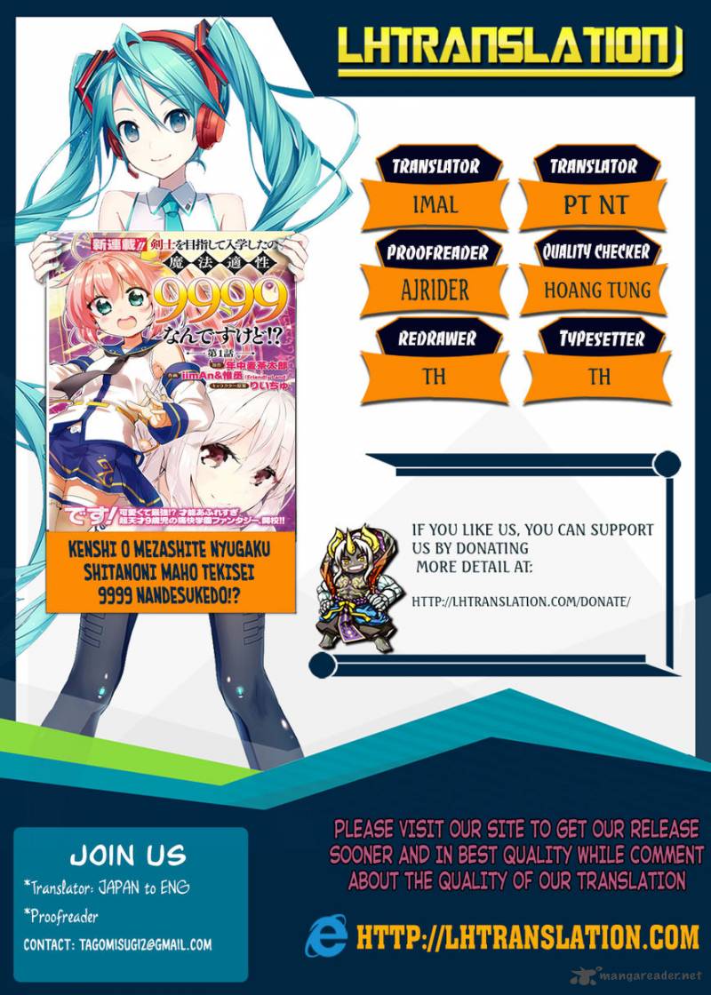 Kenshi O Mezashite Nyugaku Shitanoni Maho Tekisei 9999 Nandesukedo 2 1