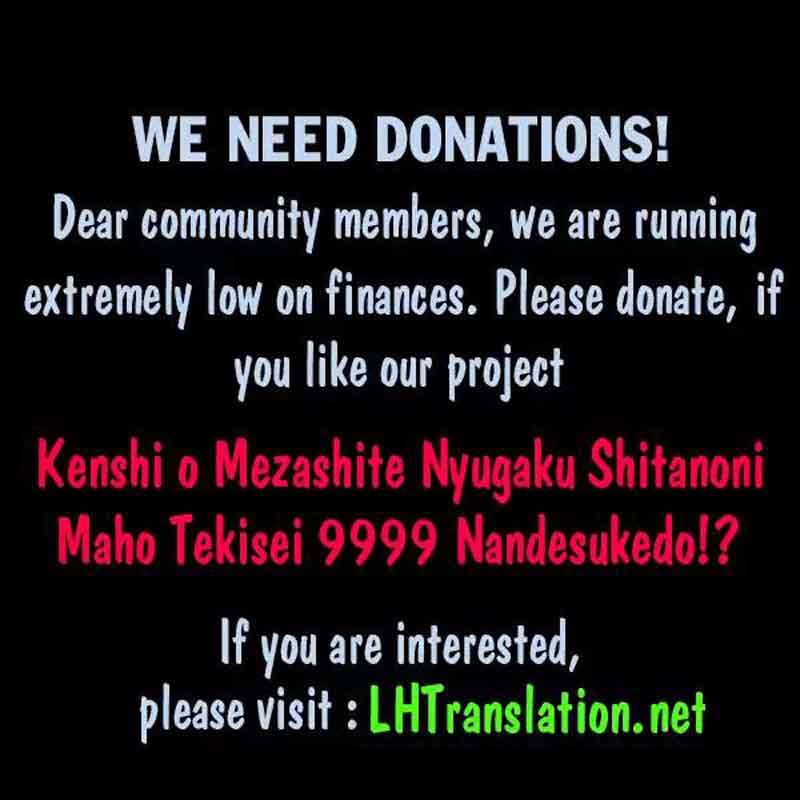 Kenshi O Mezashite Nyugaku Shitanoni Maho Tekisei 9999 Nandesukedo 8 36
