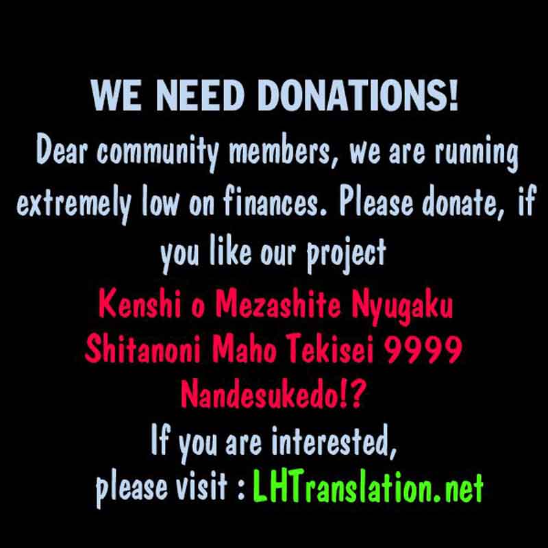 Kenshi O Mezashite Nyugaku Shitanoni Maho Tekisei 9999 Nandesukedo 9 39