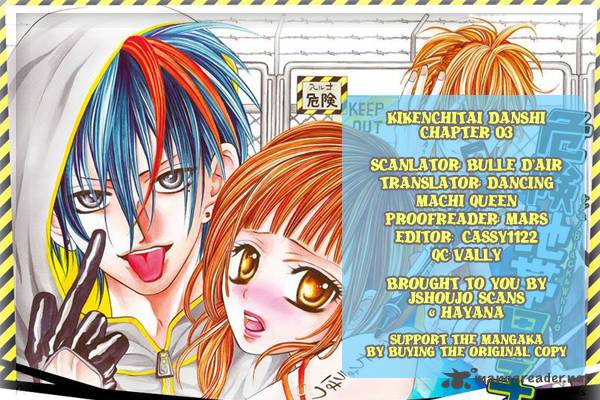 Kikenchitai Danshi Kedamono Black White 3 1