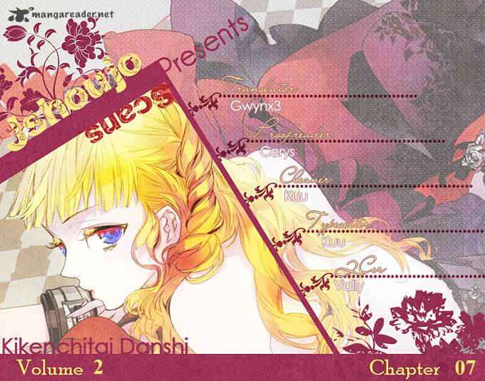 Kikenchitai Danshi Kedamono Black White 7 2