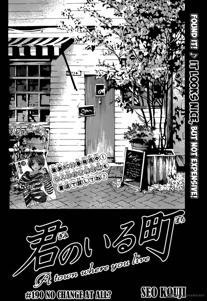 Kimi No Iru Machi 190 3