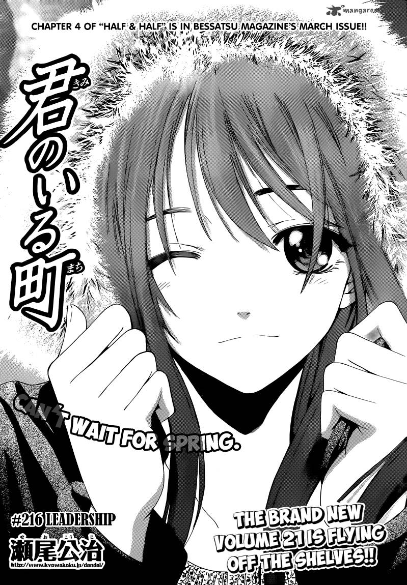 Kimi No Iru Machi 216 2
