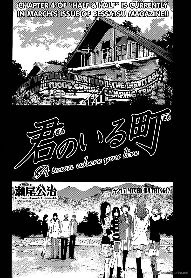 Kimi No Iru Machi 217 3